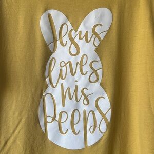 Jesus Loves His Peeps Shirt